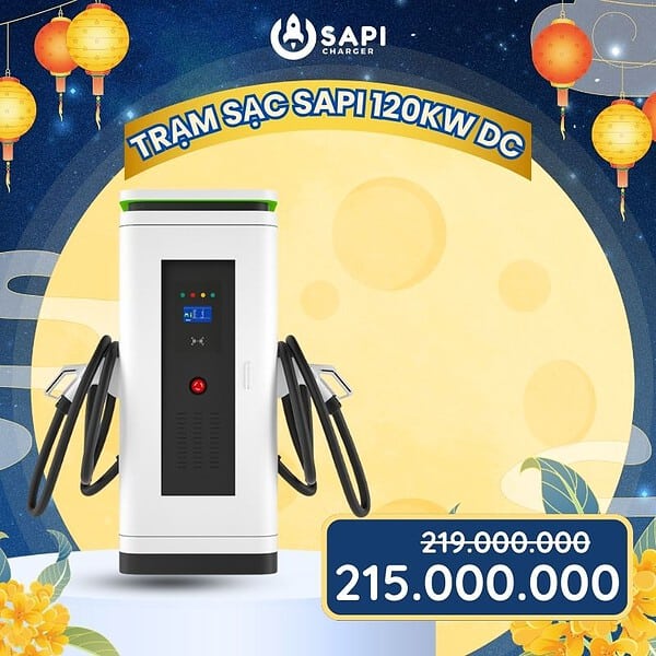 SAPI Trạm Sạc SAPI 120kW DC