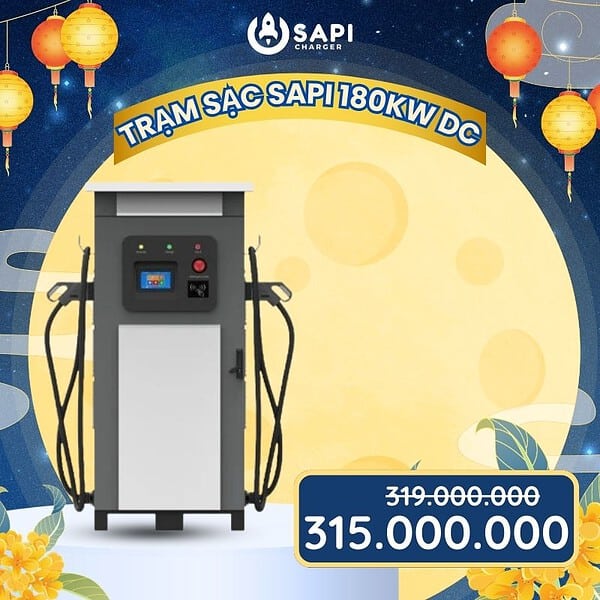 SAPI Trạm Sạc SAPI 180kW DC (2)