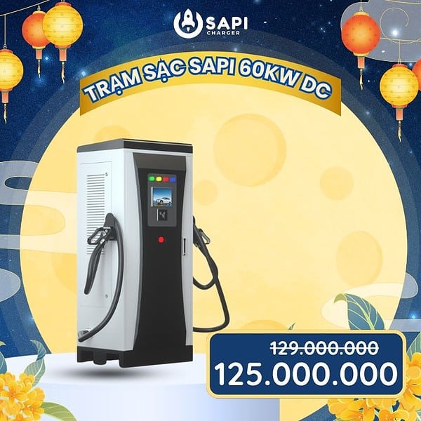 SAPI Trạm Sạc SAPI 60kW DC