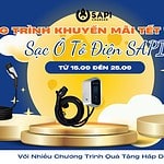 SAPI Chương Trình Khuyến Mãi Tết Trung Thu Sạc Ô Tô Điện SAPI, Ưu Đãi Đặc Biệt Từ Ngày 15 2592024