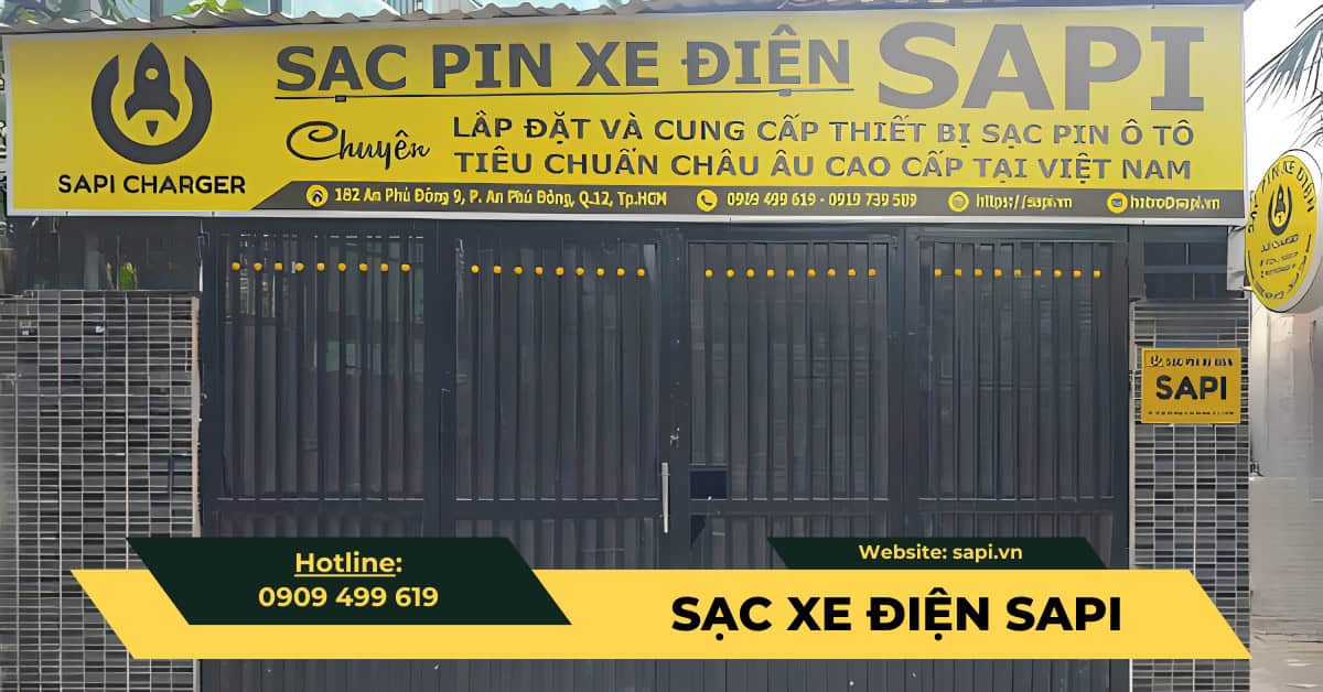 Cửa Hàng Sạc Xe Điện SAPI