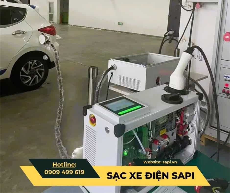 SAPI So Sánh Trạm Sạc DC Của SAPI Với Các Hãng Khác