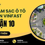 SAPI Trạm Sạc Ô Tô Điện Vinfast Tại Quận 10